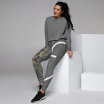 Load image into Gallery viewer, Womens Joggers half&amp;half dsgn
