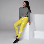 Load image into Gallery viewer, Womens Joggers half&amp;half dsgn
