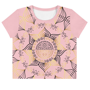 Crop Mandala Shirt