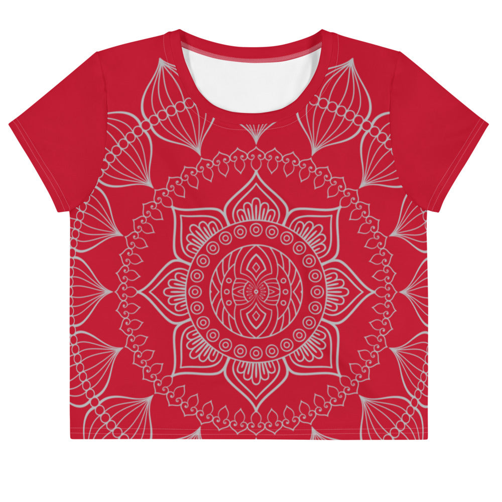 Crop Mandala Shirt