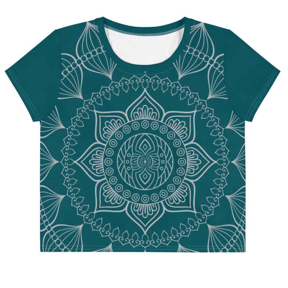 Crop Mandala Shirt