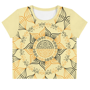 Crop Mandala Shirt