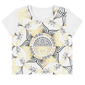 Crop Mandala Shirt