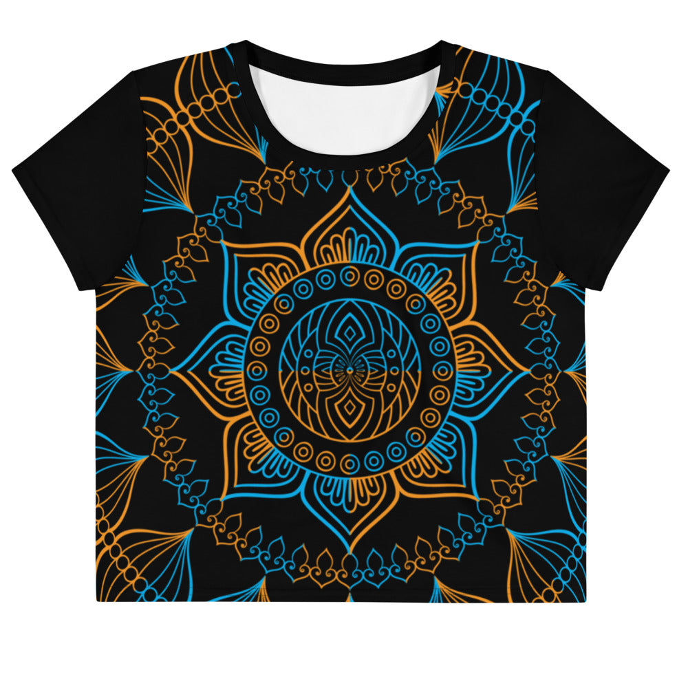 Crop Mandala Shirt