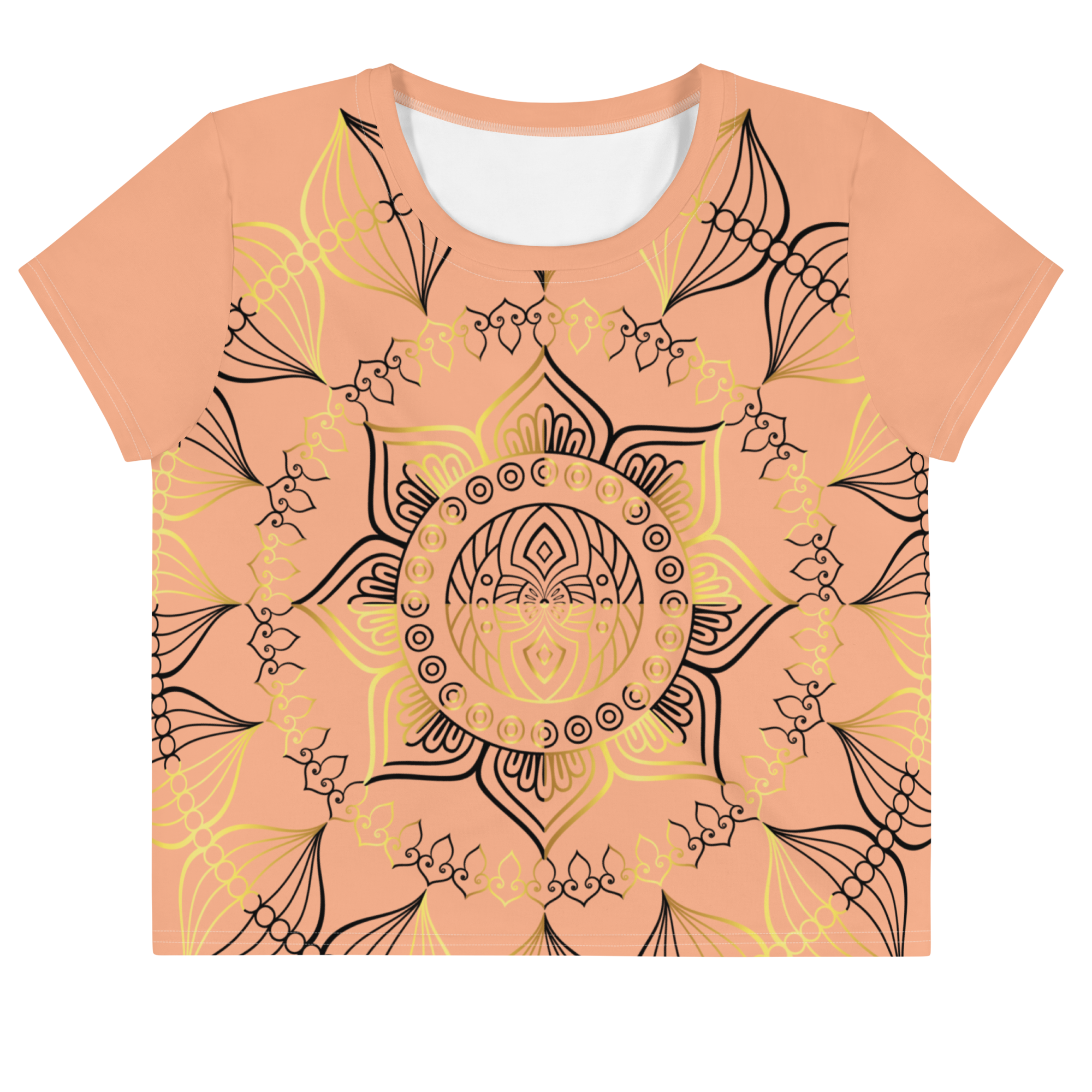 Crop Mandala Shirt