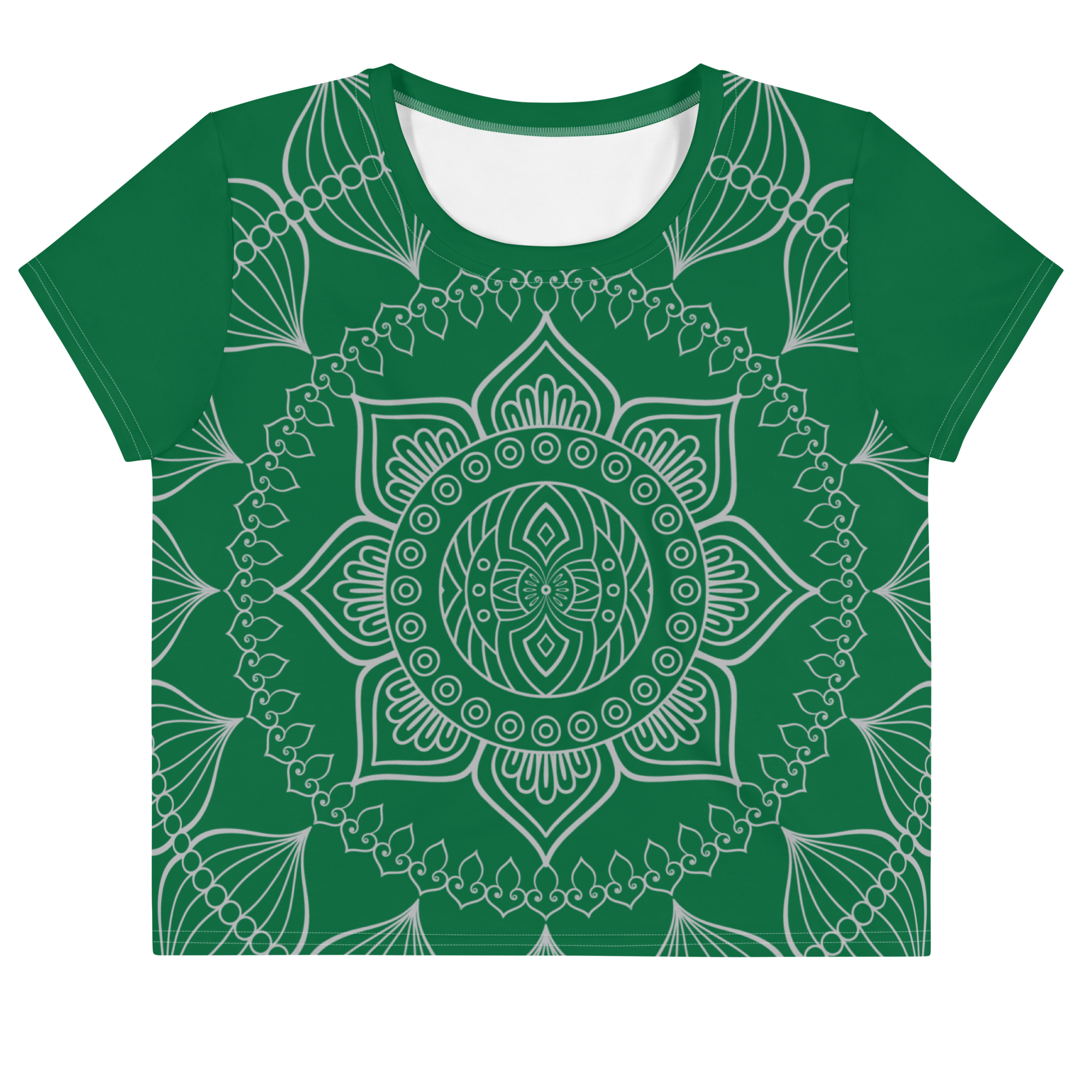 Crop Mandala Shirt